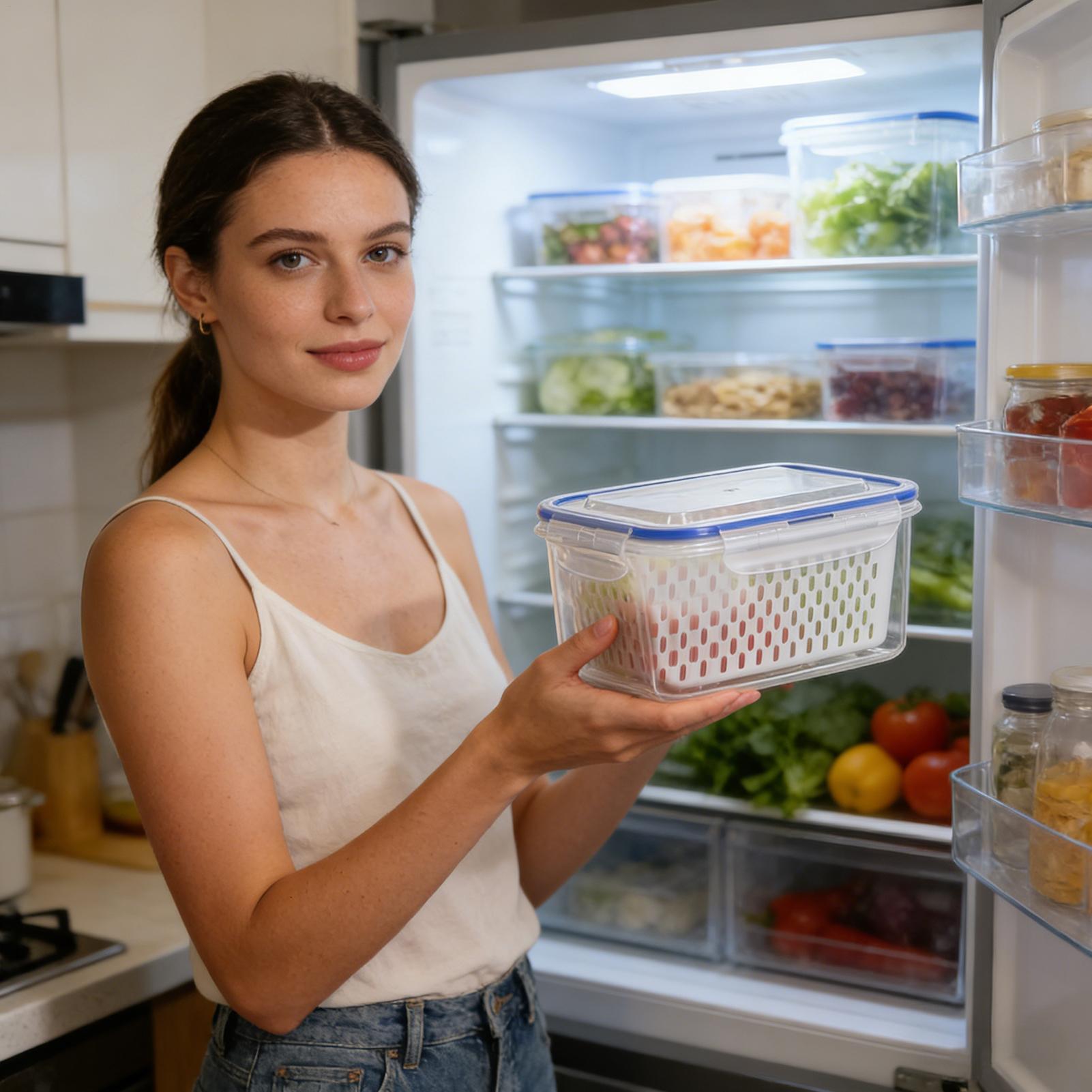 Food Storage Refrigerator - 4 in 1 식품 보관 용기