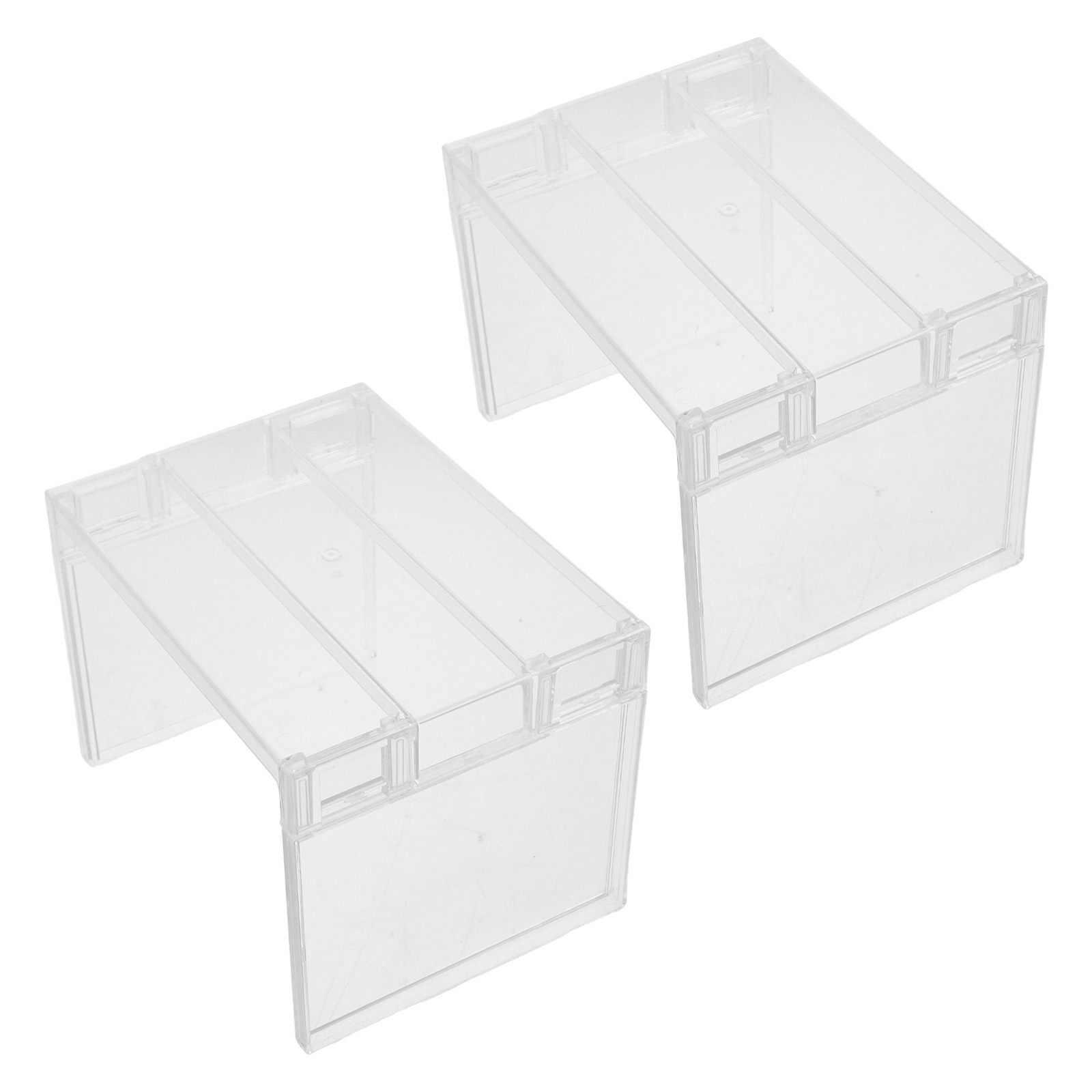 Food Storage Refrigerator - 2개 세트 냉장고 정리 선반 투명