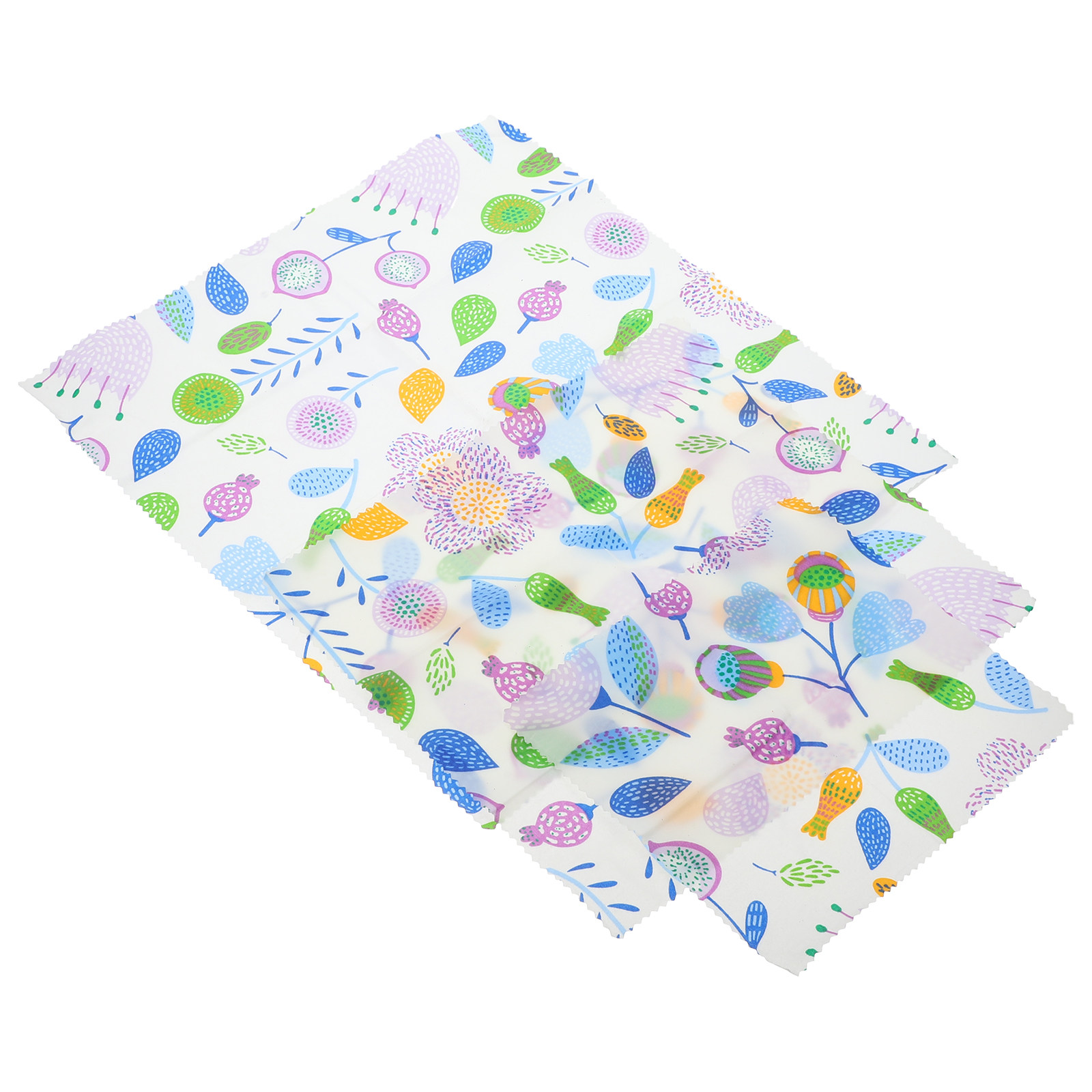 Beeswax Food Wrap - 3개 세트 밀랍 랩 재사용 가능