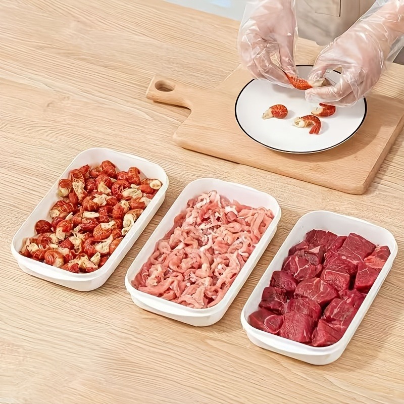 Food Storage Refrigerator - 1/3/10PC 휴대용 냉장고 고기 신선 보관