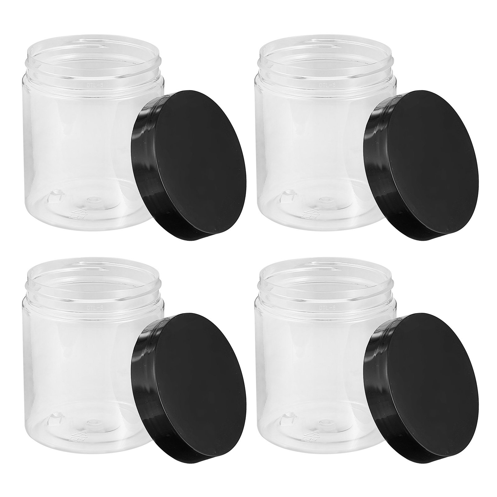 Food Storage And Containers - 12개 고급 투명 플라스틱 보관 용기,