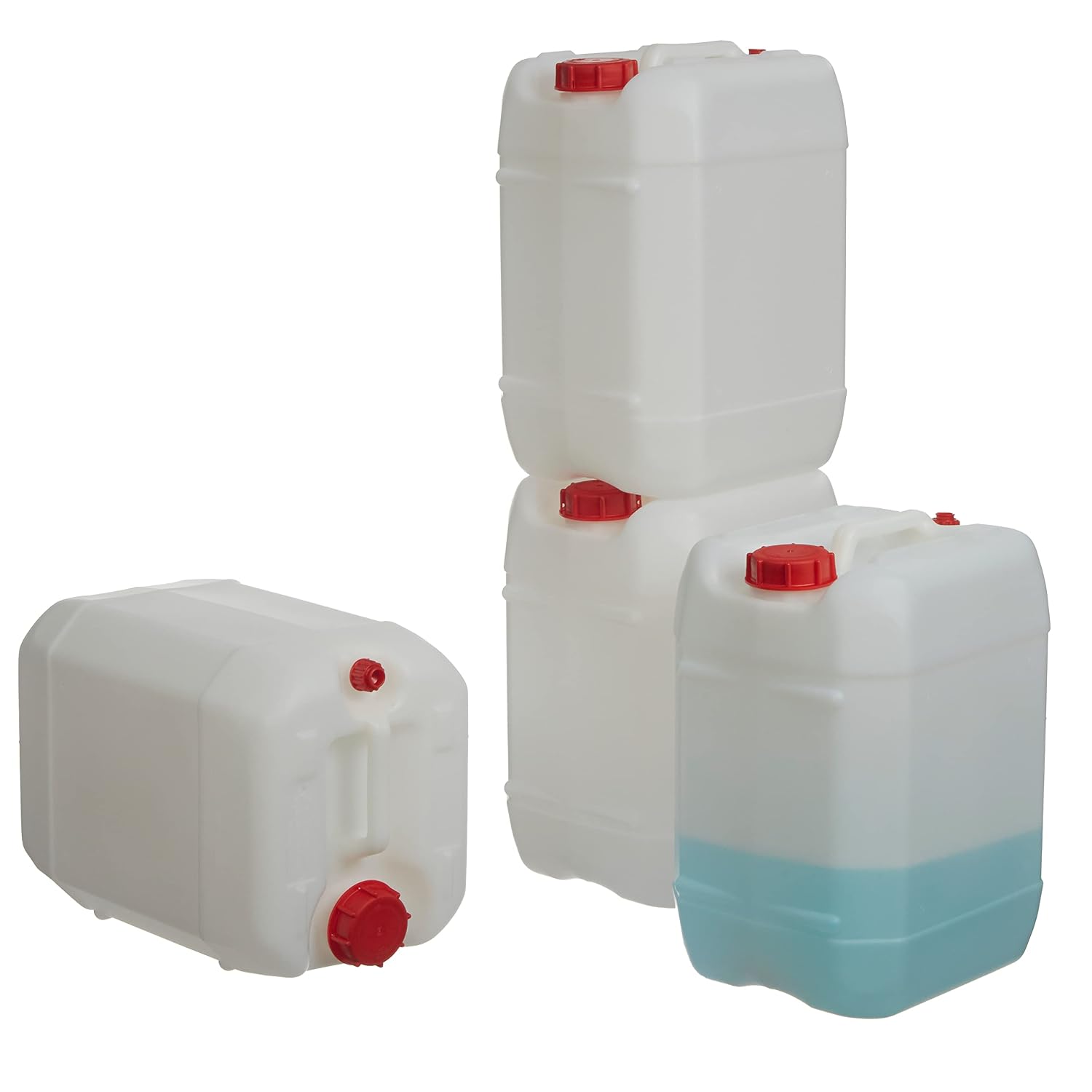 Food Storage And Containers - 5갤런 적층형 플라스틱 카보이 용기, 누수
