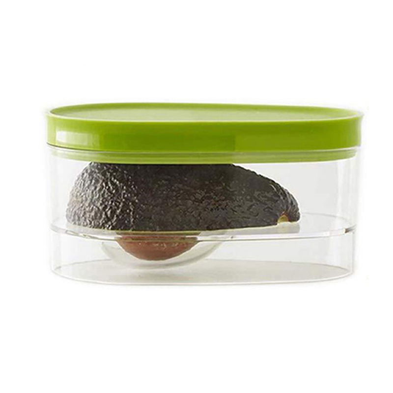Food Storage And Containers - 아보카도 식품 보관함 공간 절약형 플라스틱