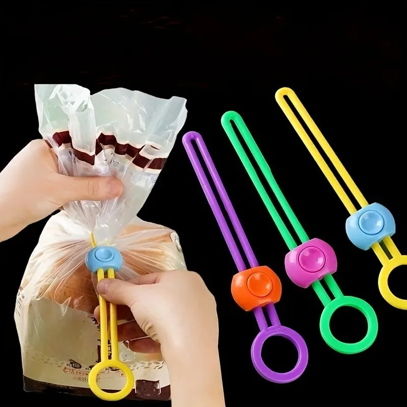 Food Storage Hot - 5/10PCS 휴대용 식품 씰링 클립 재사용
