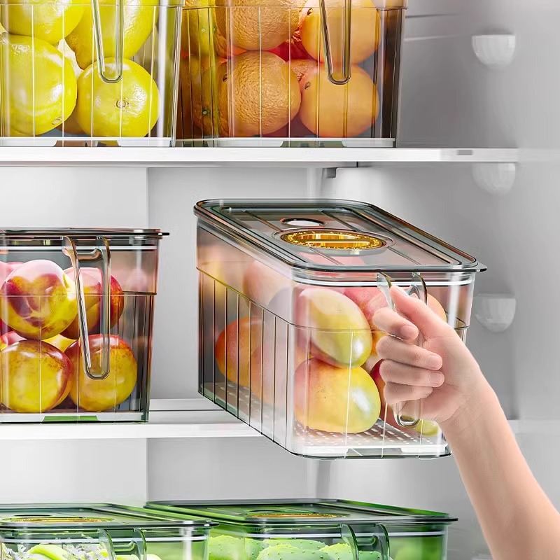 Food Storage Refrigerator - 냉장고 정리 보관함, 계란, 과일 및