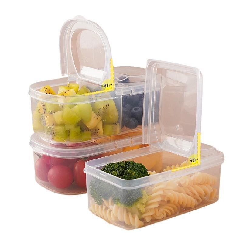 Food Storage Moms - 새로운 밀폐형 싱글/더블 컴파트먼트 식품 보관