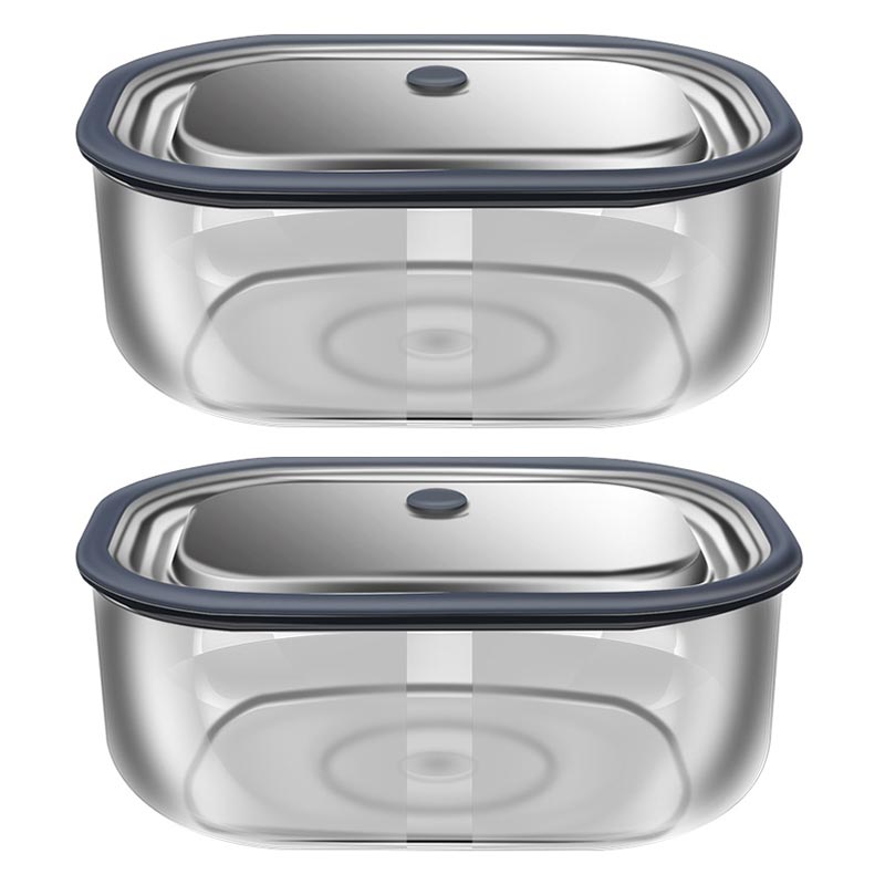 Food Storage Hot - 고 붕규산염 유리 직사각형 도시락 상자,