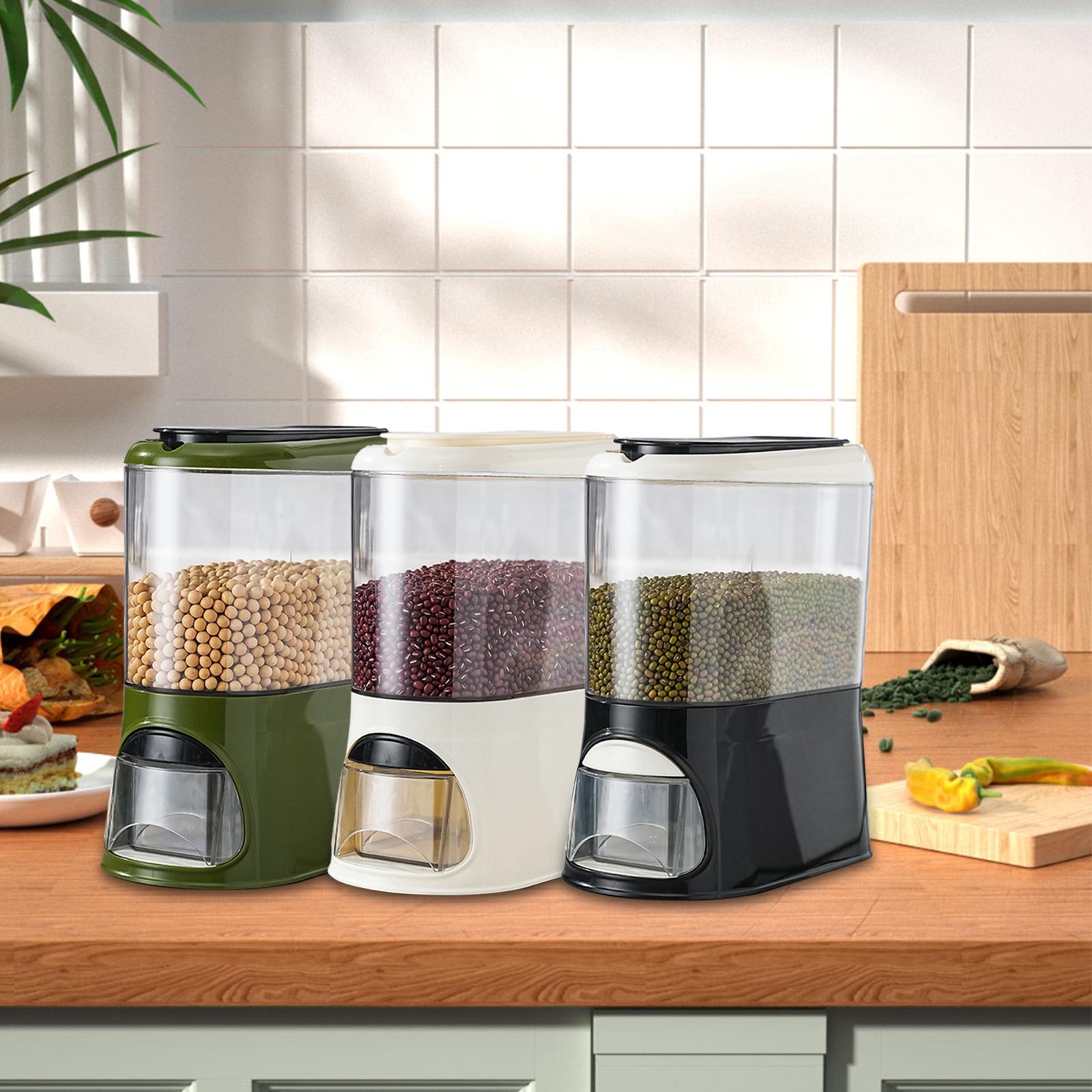 Food Storage Moms - 탈부착 가능한 뚜껑이 있는 쌀 보관