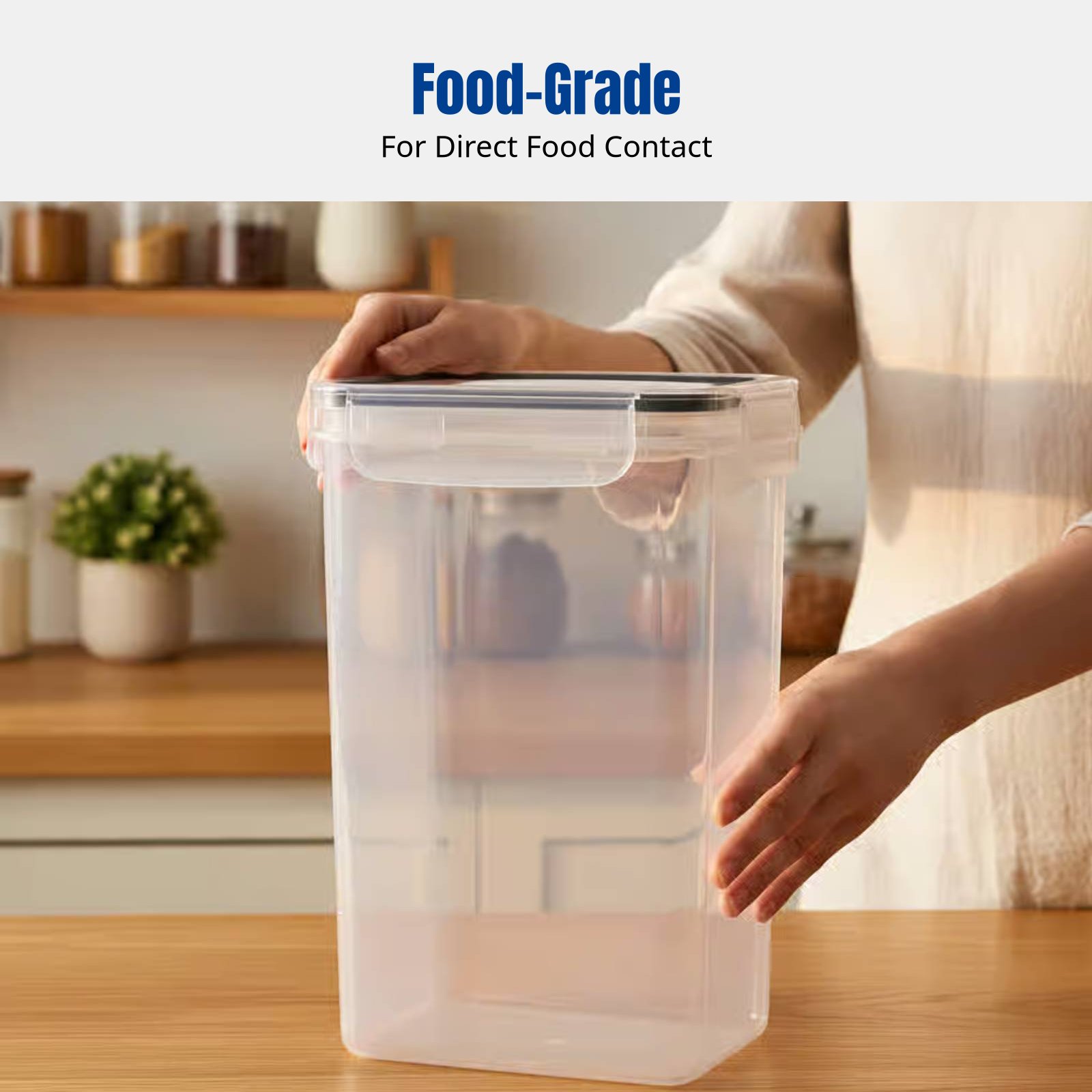 밀폐 식품 보관 용기 세트, 대용량, 투명, 쌓을 수  - Food Storage And Containers 리뷰 및 가격
