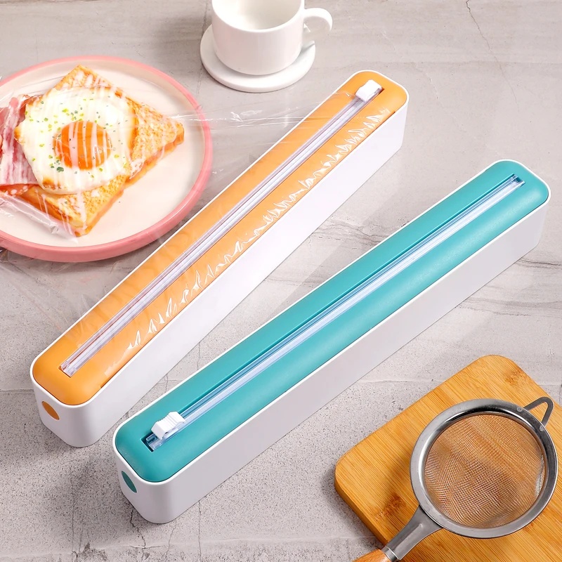 2 in 1 식품 포장 필름 디스펜서, 커터가 있는 보 - Food Storage Dispenser 리뷰 및 가격