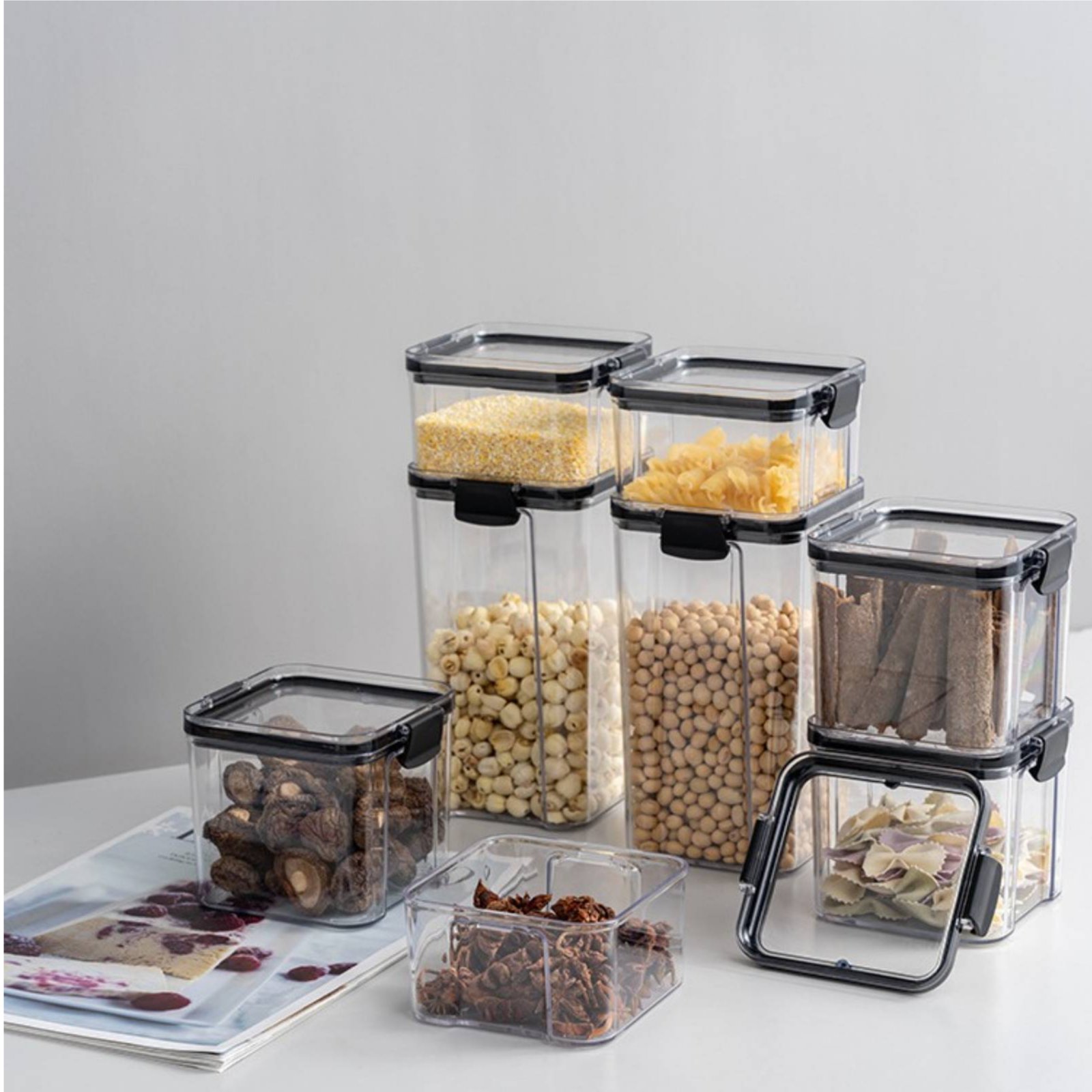 밀폐 식품 보관 용기, 습기 방지 밀봉 곡물 보관함,  - Food Storage And Containers 리뷰 및 가격