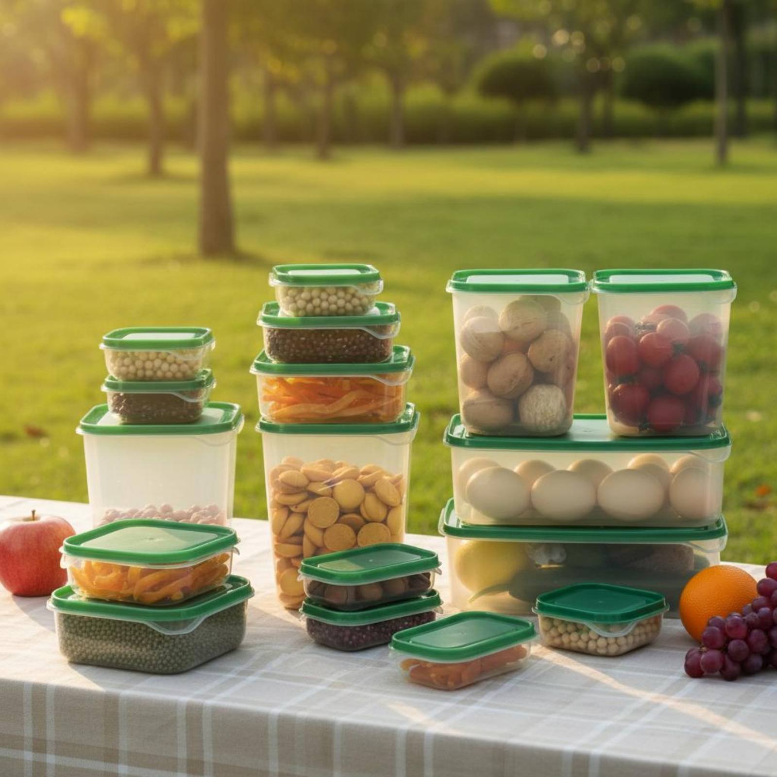 17개 냉장고 보관함 세트, 새지 않는 플라스틱 음식  - Food Storage With Lids 리뷰 및 가격
