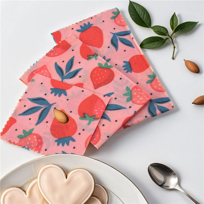 A01F-1세트 재사용 가능한 밀랍 천 랩 식품 신선  - Beeswax Food Wrap 리뷰 및 가격