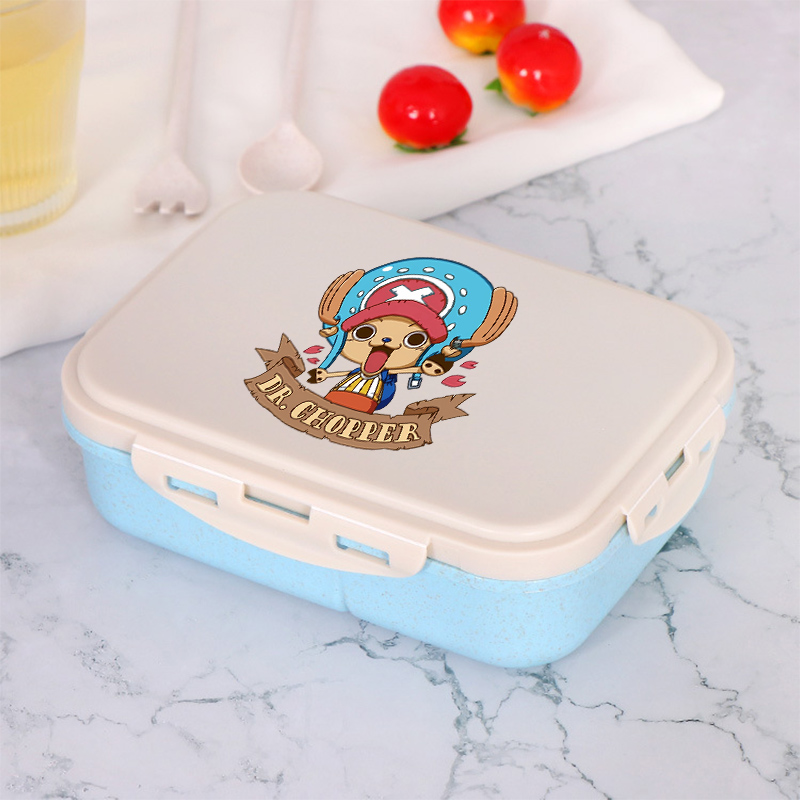 원피스 소년 소녀 도시락 상자 휴대용 음식 상자 전자레 - Food Storage And Containers 리뷰 및 가격