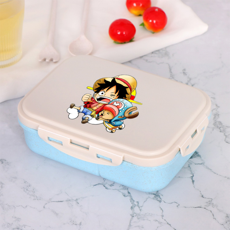 원피스 소년 소녀 도시락 상자 휴대용 음식 상자 전자레 - Food Storage And Containers 리뷰 및 가격