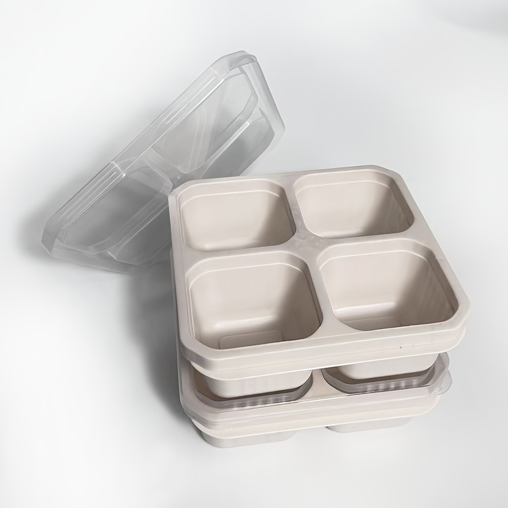 SGIAWETA-2피스 뚜껑 있는 도시락 세트, 4칸  - Food Storage And Preparation 리뷰 및 가격