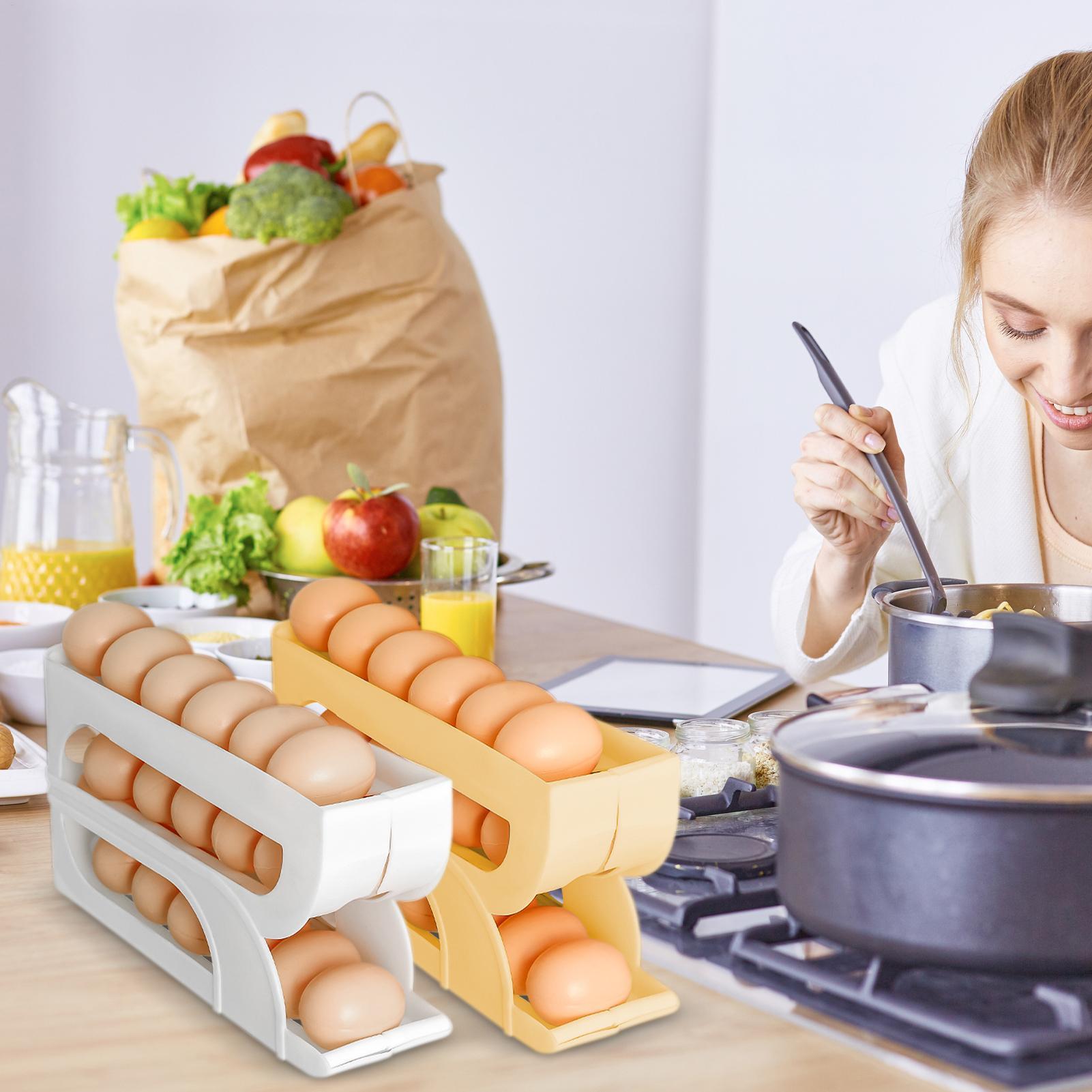 자동 계란 롤러 새로운 가정용 주방 전용 계란 롤러 랙 - Food Storage Dispenser 리뷰 및 가격