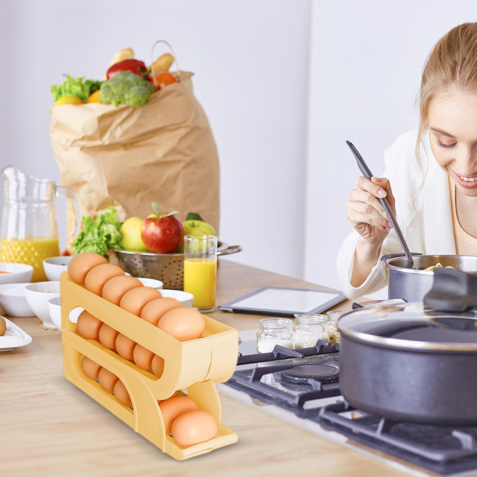 자동 계란 롤러 새로운 가정용 주방 전용 계란 롤러 랙 - Food Storage Dispenser 리뷰 및 가격