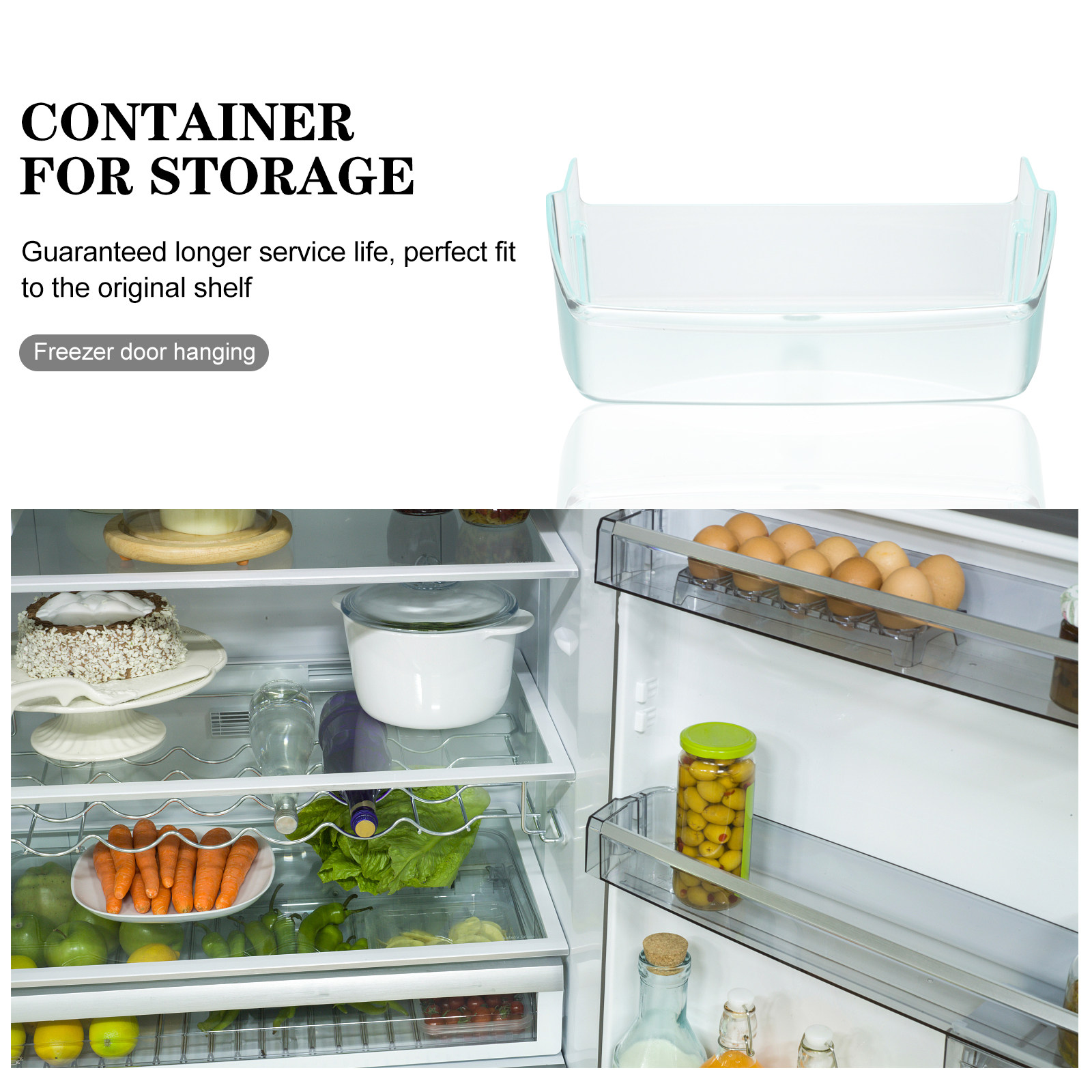 플라스틱 냉장고 측면 도어 정리함 대용량 냉장고 측면  - Food Storage Refrigerator 리뷰 및 가격