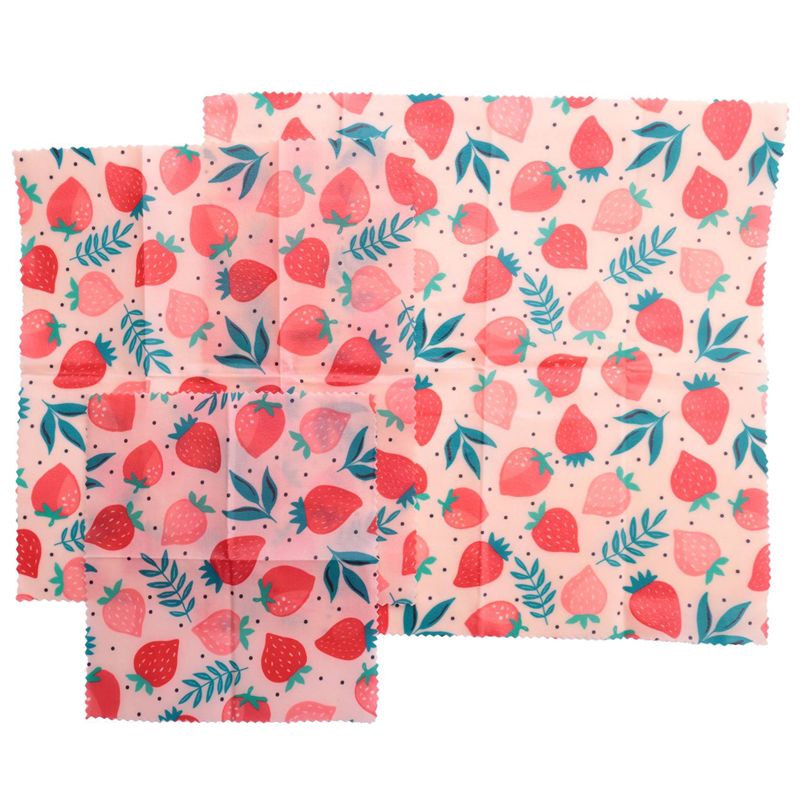 B62B-4세트 재사용 가능한 밀랍 천 랩 식품 신선  - Beeswax Food Wrap 리뷰 및 가격