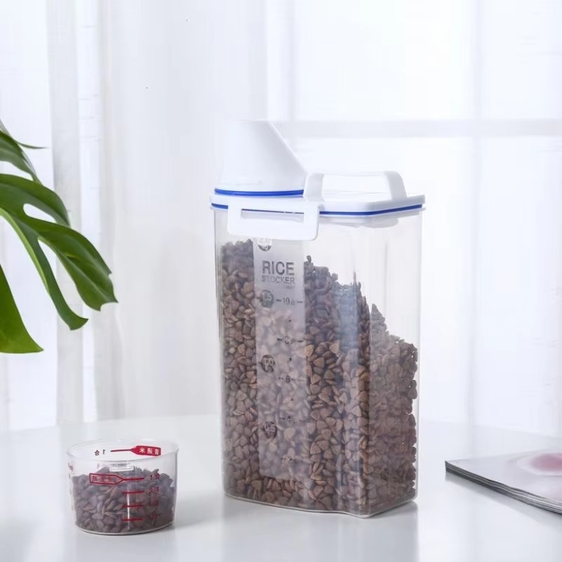 친환경 플라스틱 반려동물 사료 보관함, 강아지 필수품  - Food Storage Hot 리뷰 및 가격