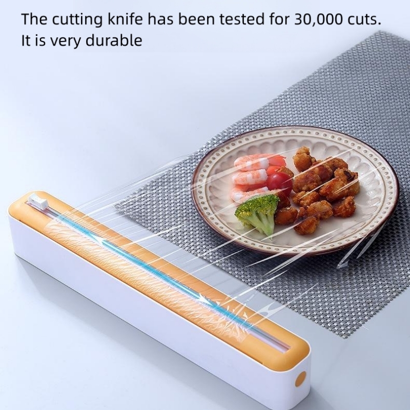 식품 플라스틱 집착 랩 디스펜서 커터가 있는 호일 홀더 - Food Storage Dispenser 리뷰 및 가격
