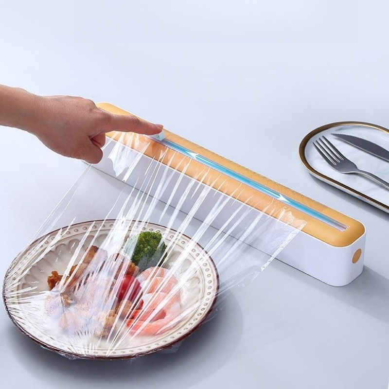 식품 플라스틱 집착 랩 디스펜서 커터가 있는 호일 홀더 - Food Storage Dispenser 리뷰 및 가격