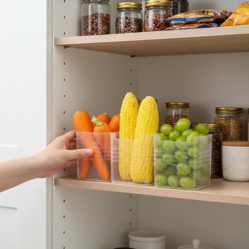 # 투명 냉장고 식품 분류함 4개 세트, BPA 프리, - Food Storage Refrigerator 리뷰 및 가격