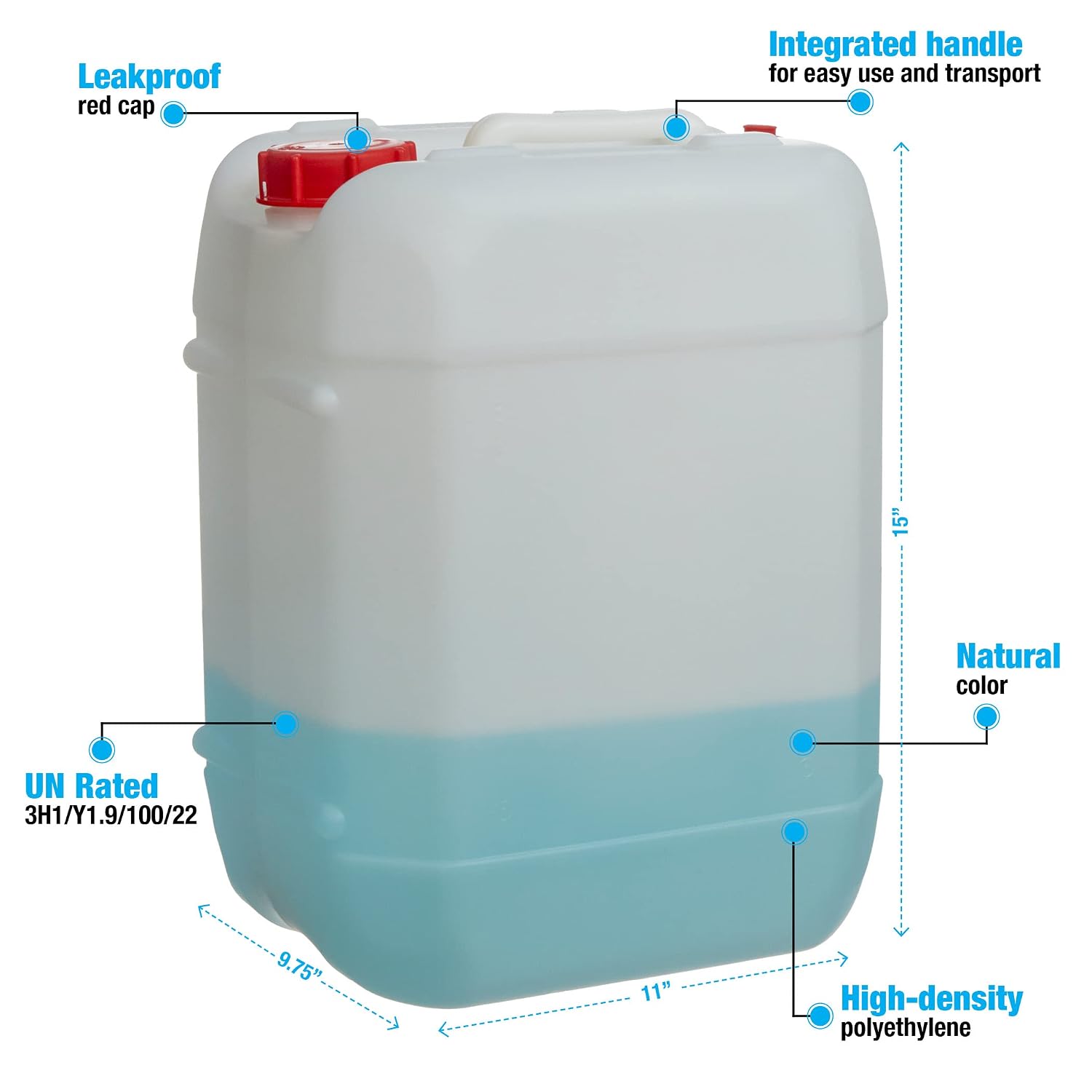 5갤런 적층형 플라스틱 카보이 용기, 누수 방지 개스킷 - Food Storage And Containers 리뷰 및 가격