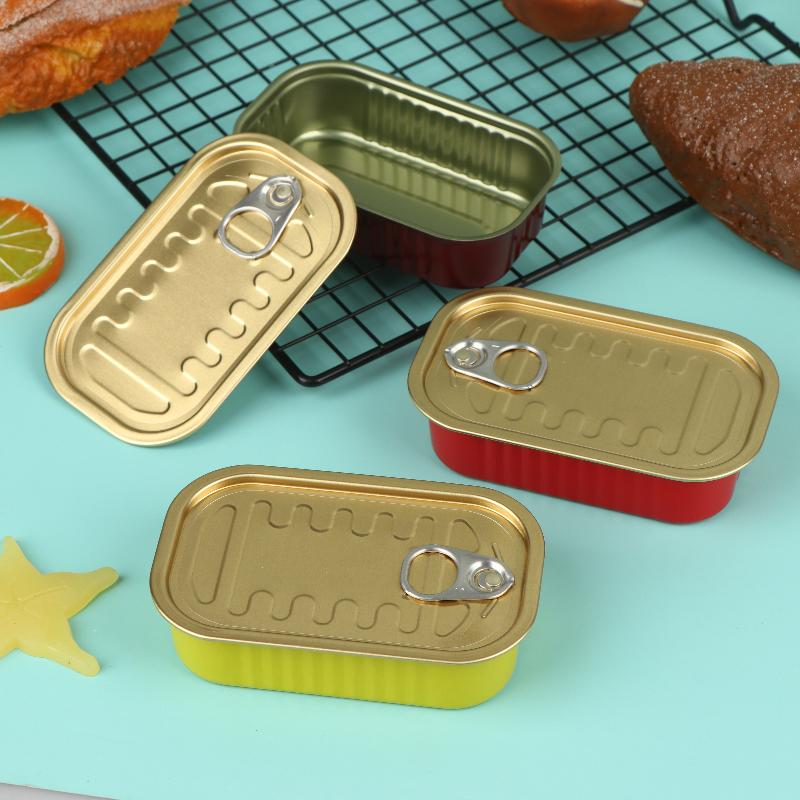 2Pcs 직사각형 미니 밀봉 금속 주석 보관 상자, 당 - Food Storage With Lids 리뷰 및 가격