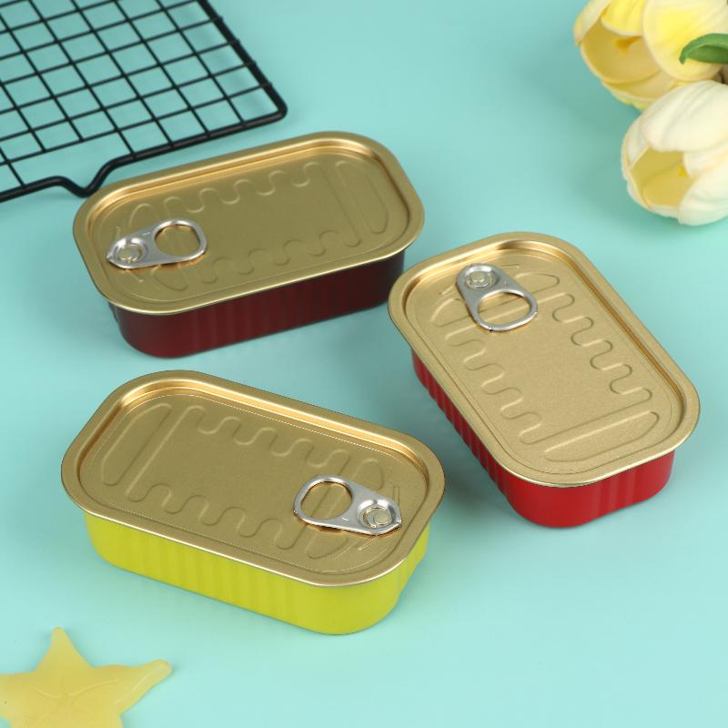 2Pcs 직사각형 미니 밀봉 금속 주석 보관 상자, 당 - Food Storage With Lids 리뷰 및 가격