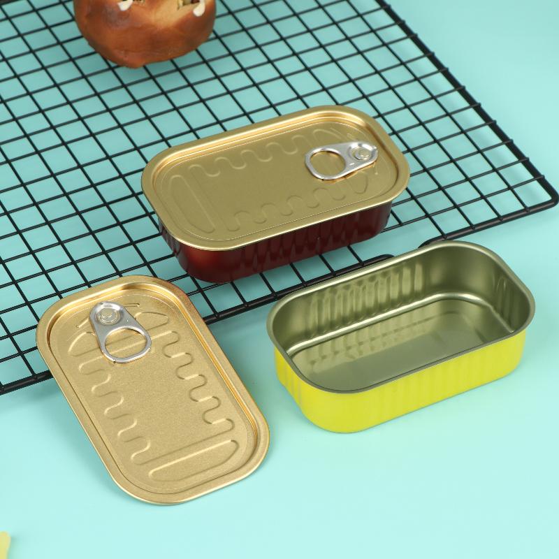 2Pcs 직사각형 미니 밀봉 금속 주석 보관 상자, 당 - Food Storage With Lids 리뷰 및 가격