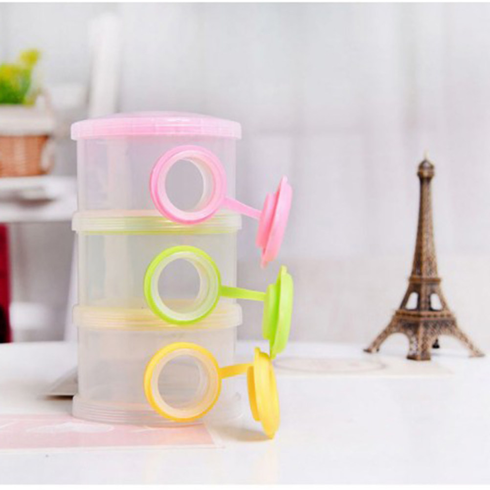 3단 휴대용 분유 디스펜서 아기 수유 여행용 보관함 흘 - Food Storage Dispenser 리뷰 및 가격