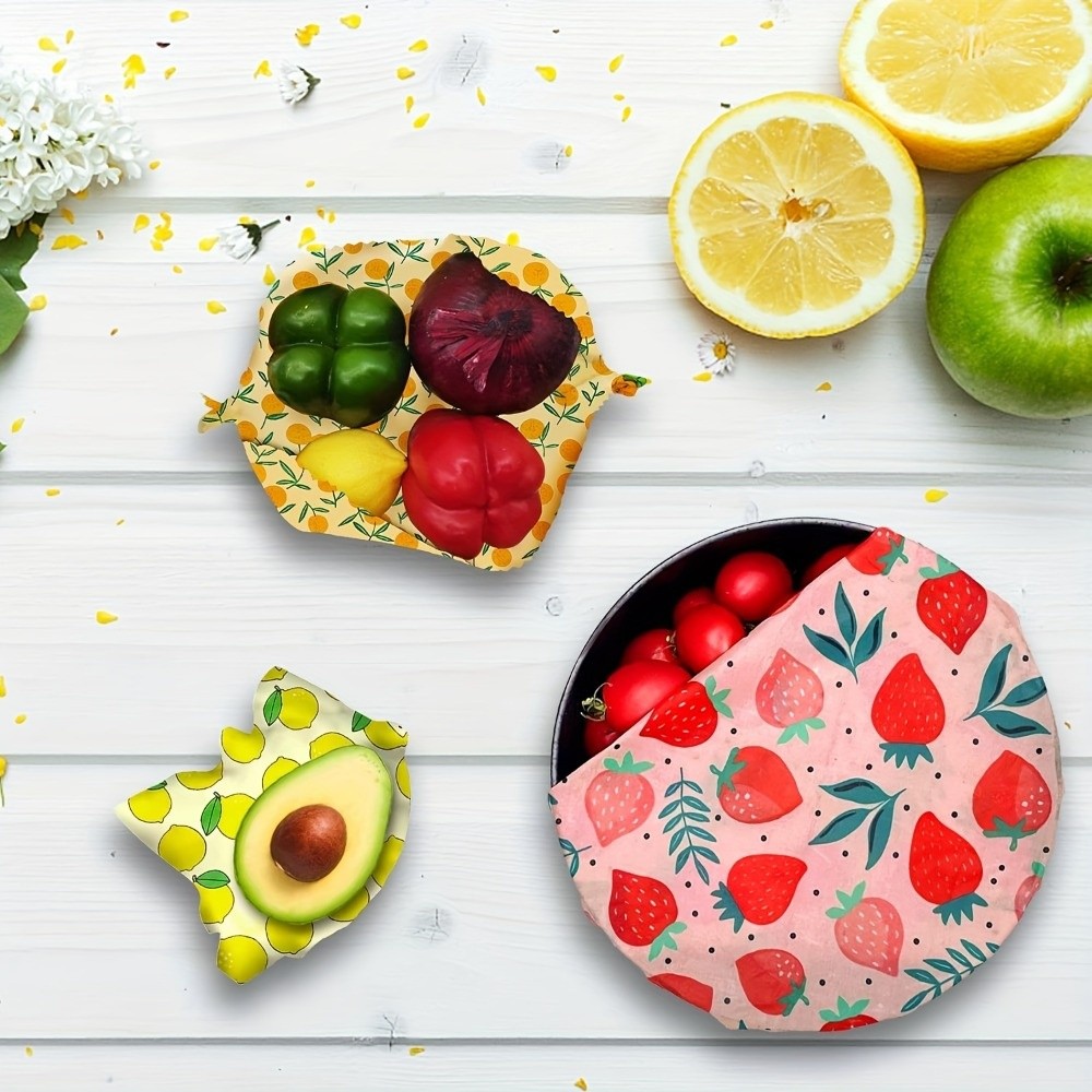 9개입 다용도 사이즈 벌집형 식품 포장지 신선도 유지  - Beeswax Food Wrap 리뷰 및 가격
