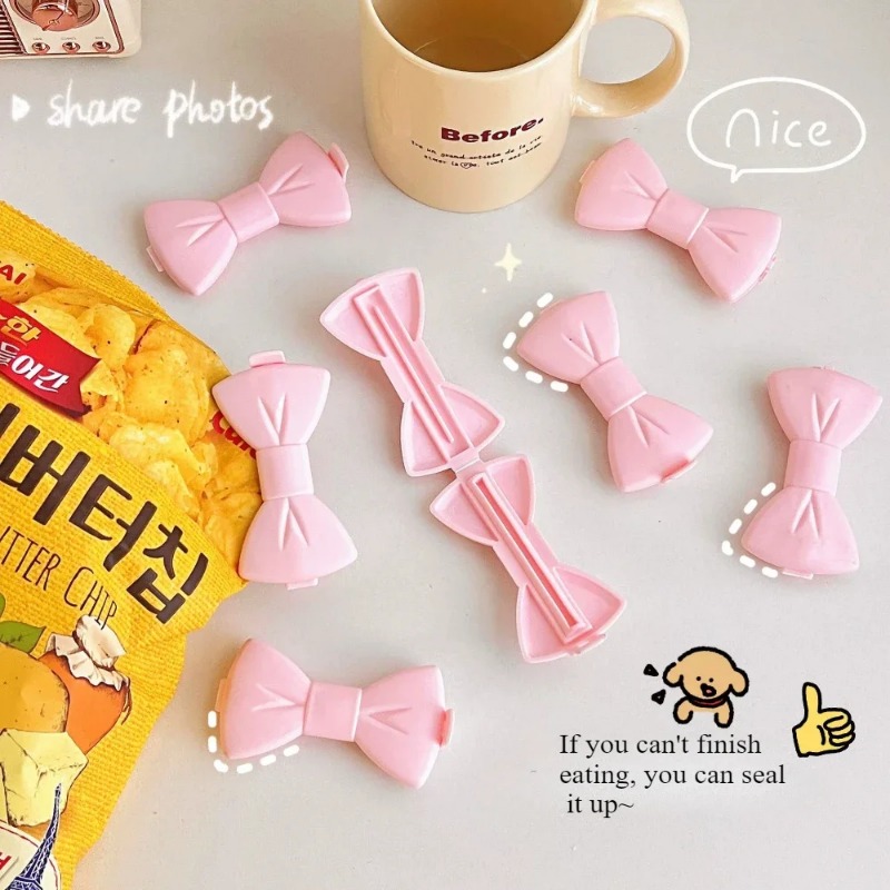 5PCS Kawaii 식품 밀봉 클립 - 주방 보관용  - Food Storage Hot 리뷰 및 가격