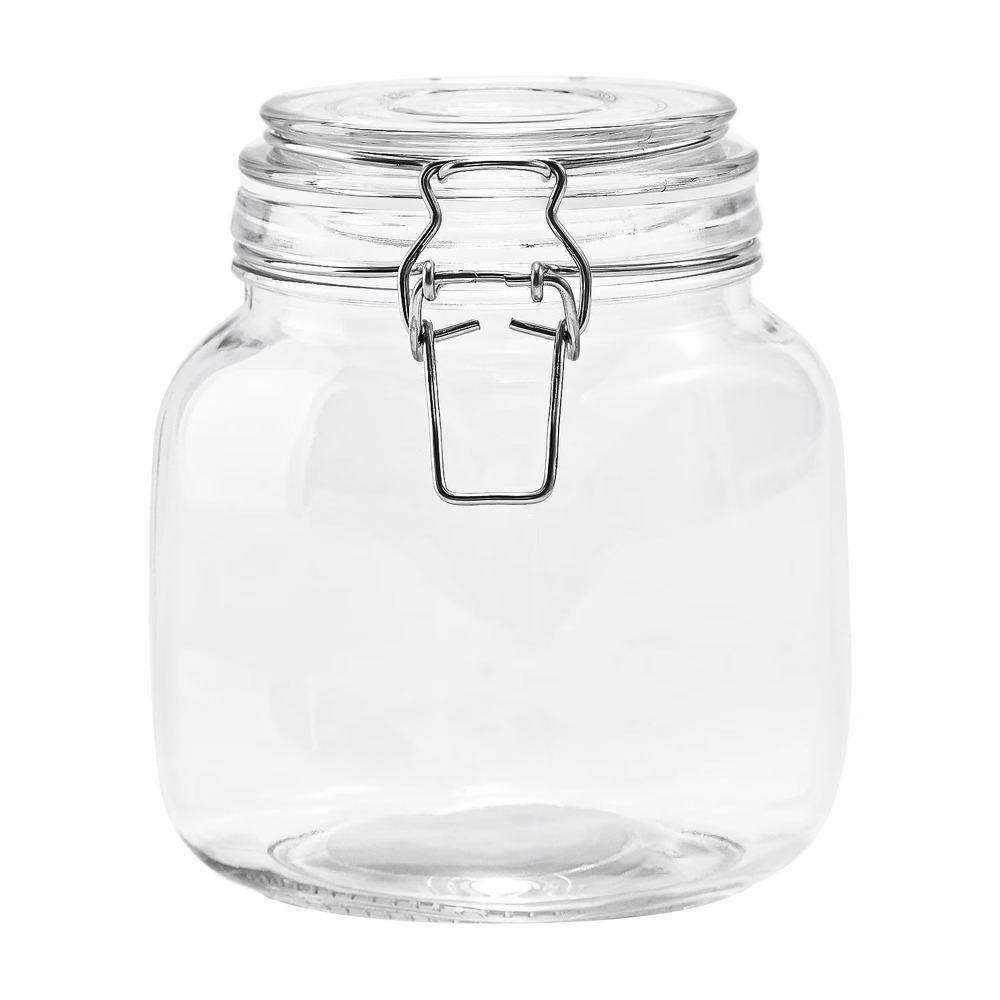 메인스테이 38온스 유리 식품 저장 용기, 잠금식 밀폐 - Food Storage For Pantry 리뷰 및 가격