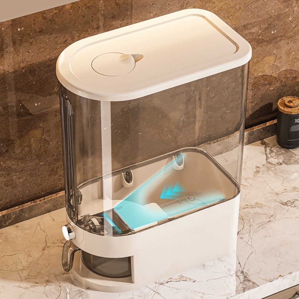 새로운 고품질 밀폐형 방충 쌀 보관 용기 5/10KG  - Food Storage Dispenser 리뷰 및 가격