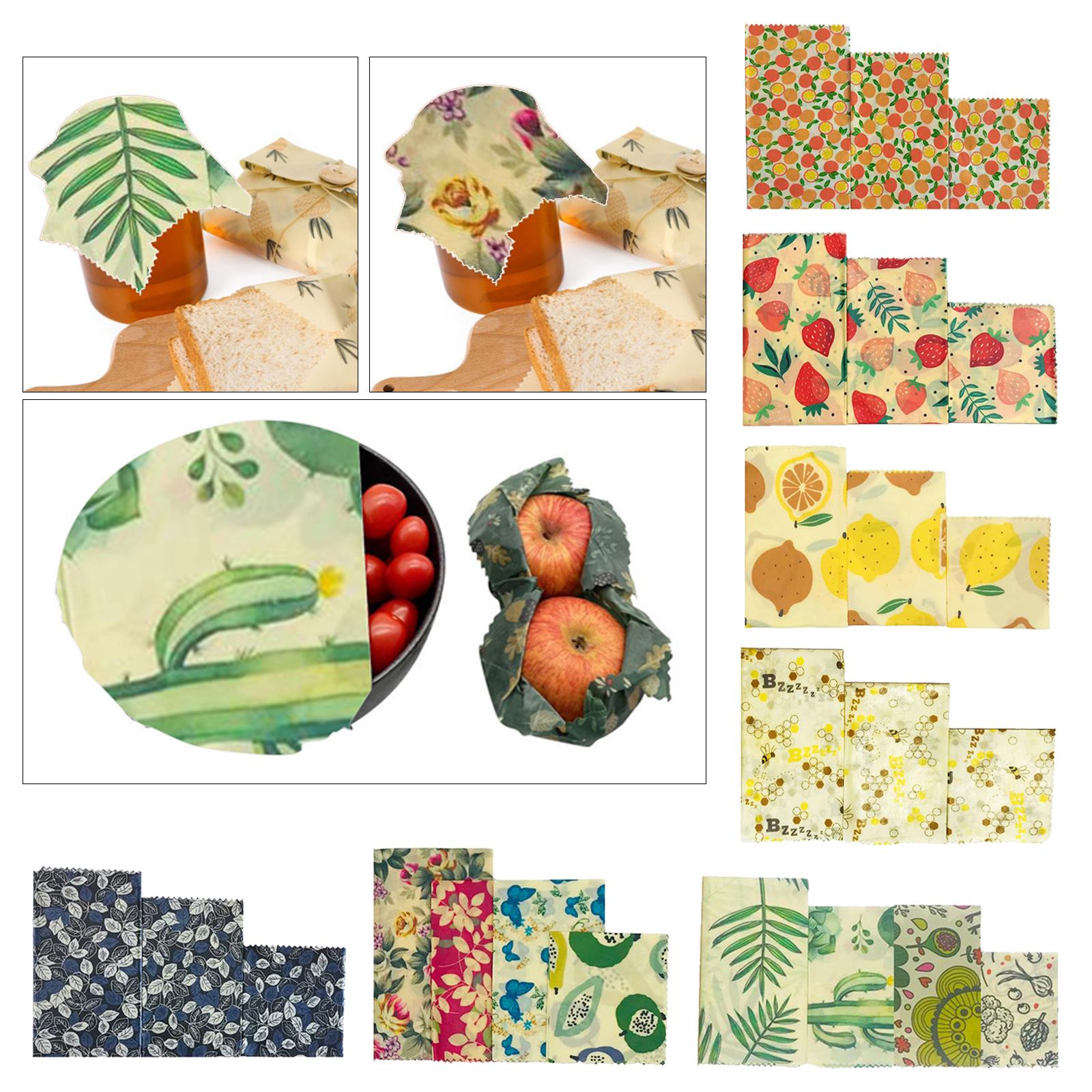 4x 밀랍 식품 포장지(지속 가능한 생분해성 식품 덮개 - Beeswax Food Wrap 리뷰 및 가격