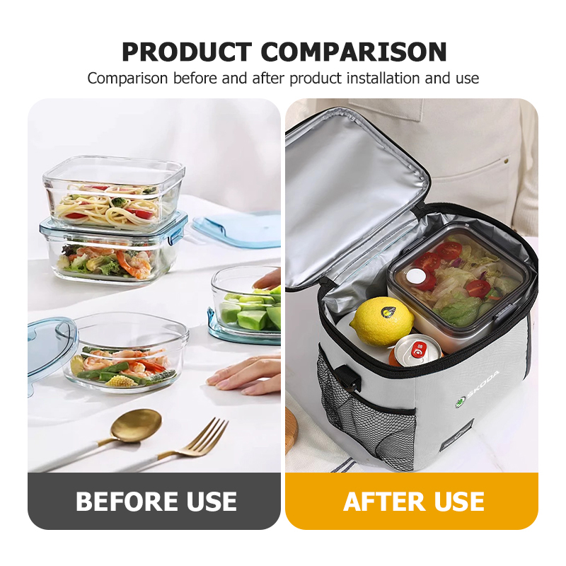 스코다 자동차 로고용 도시락 가방 식품 보관 절연 상자 - Food Storage Yeti 리뷰 및 가격