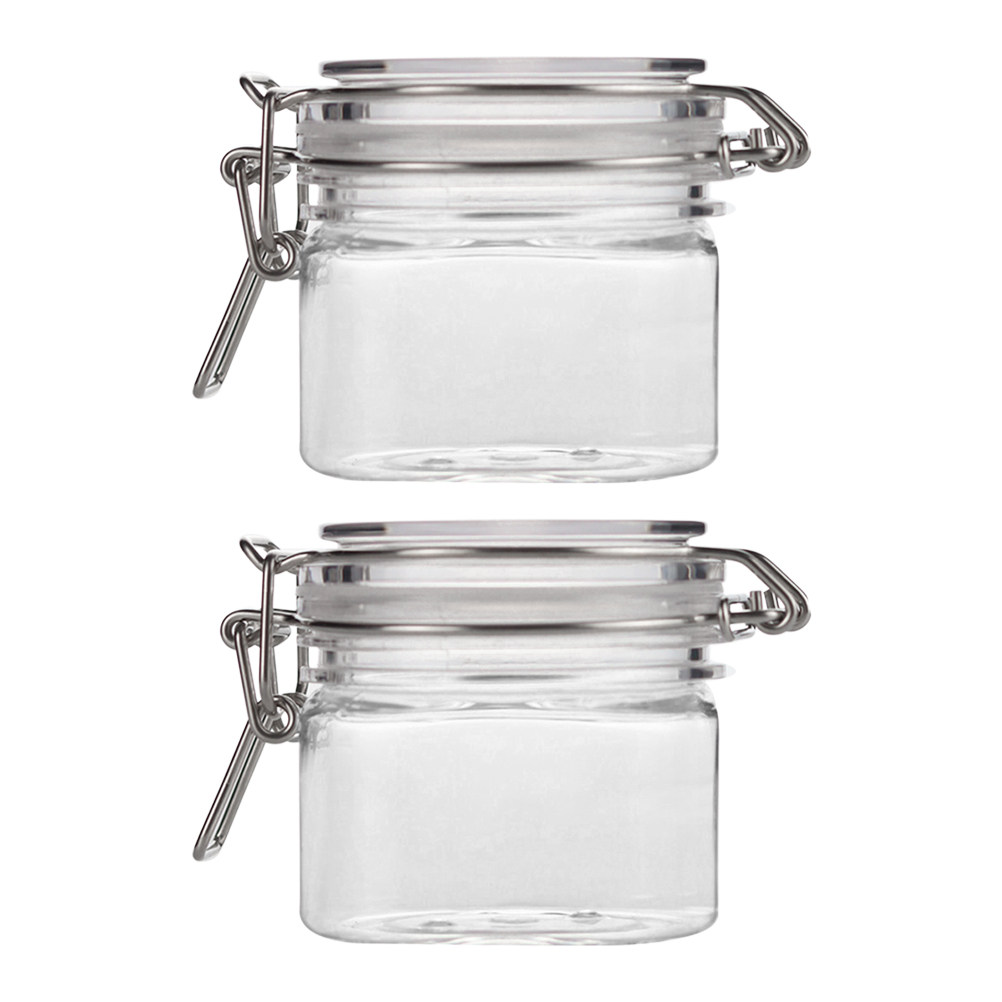 2Pcs 밀봉 된 저장 용기 투명 꿀 병 식품 저장을위 - Food Storage Jars & Containers 리뷰 및 가격