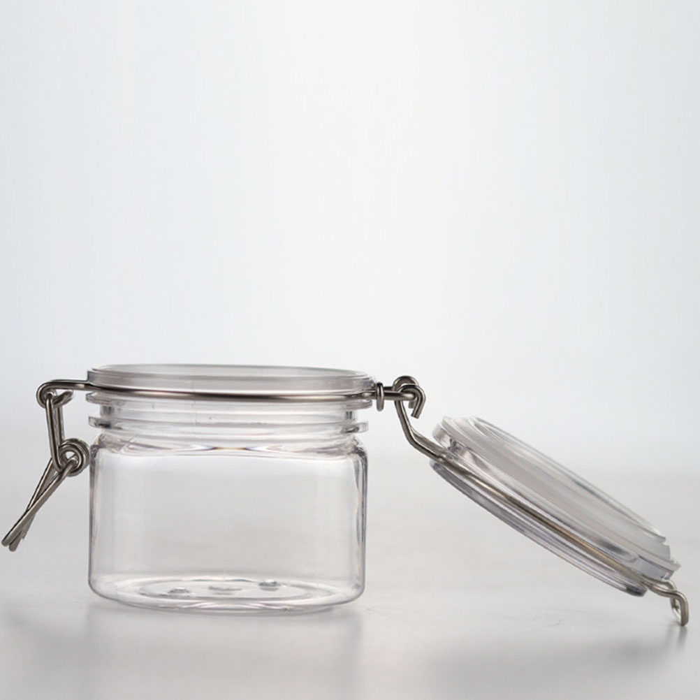 2Pcs 밀봉 된 저장 용기 투명 꿀 병 식품 저장을위 - Food Storage Jars & Containers 리뷰 및 가격
