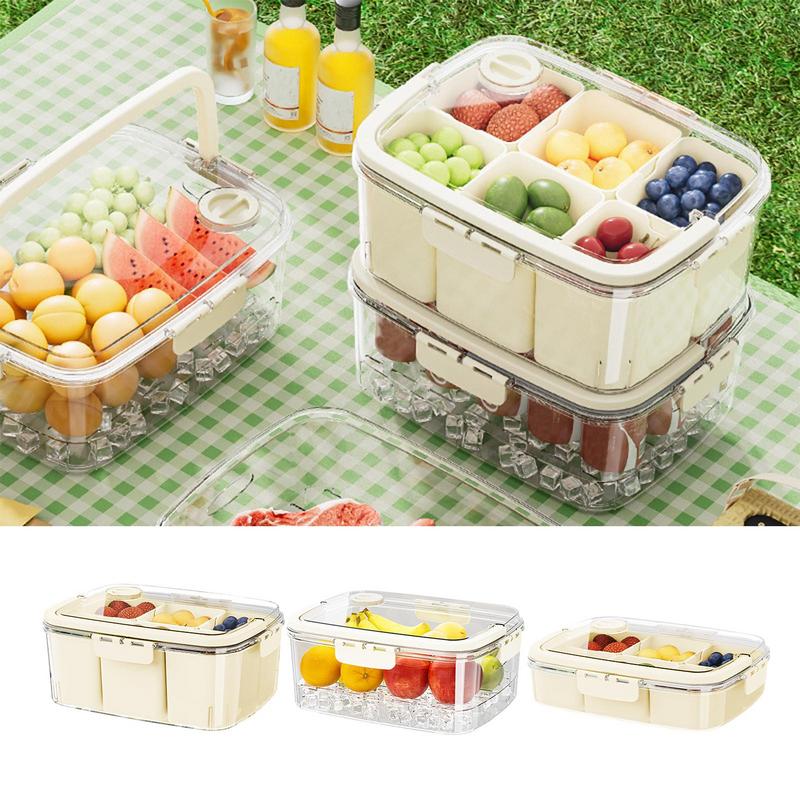 분할 식품 보관 용기 분할 냉장고 뚜껑이 있는 식품 보 - Food Storage And Preparation 리뷰 및 가격