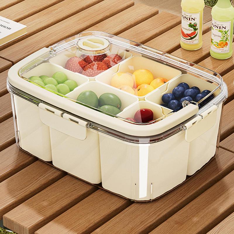 분할 식품 보관 용기 분할 냉장고 뚜껑이 있는 식품 보 - Food Storage And Preparation 리뷰 및 가격