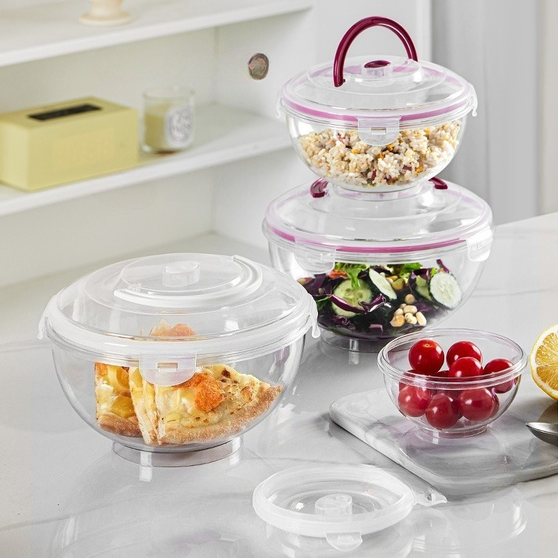 4피스 고급 밀폐 식품 보관 용기, 세척이 간편한 디자 - Food Storage And Preparation 리뷰 및 가격