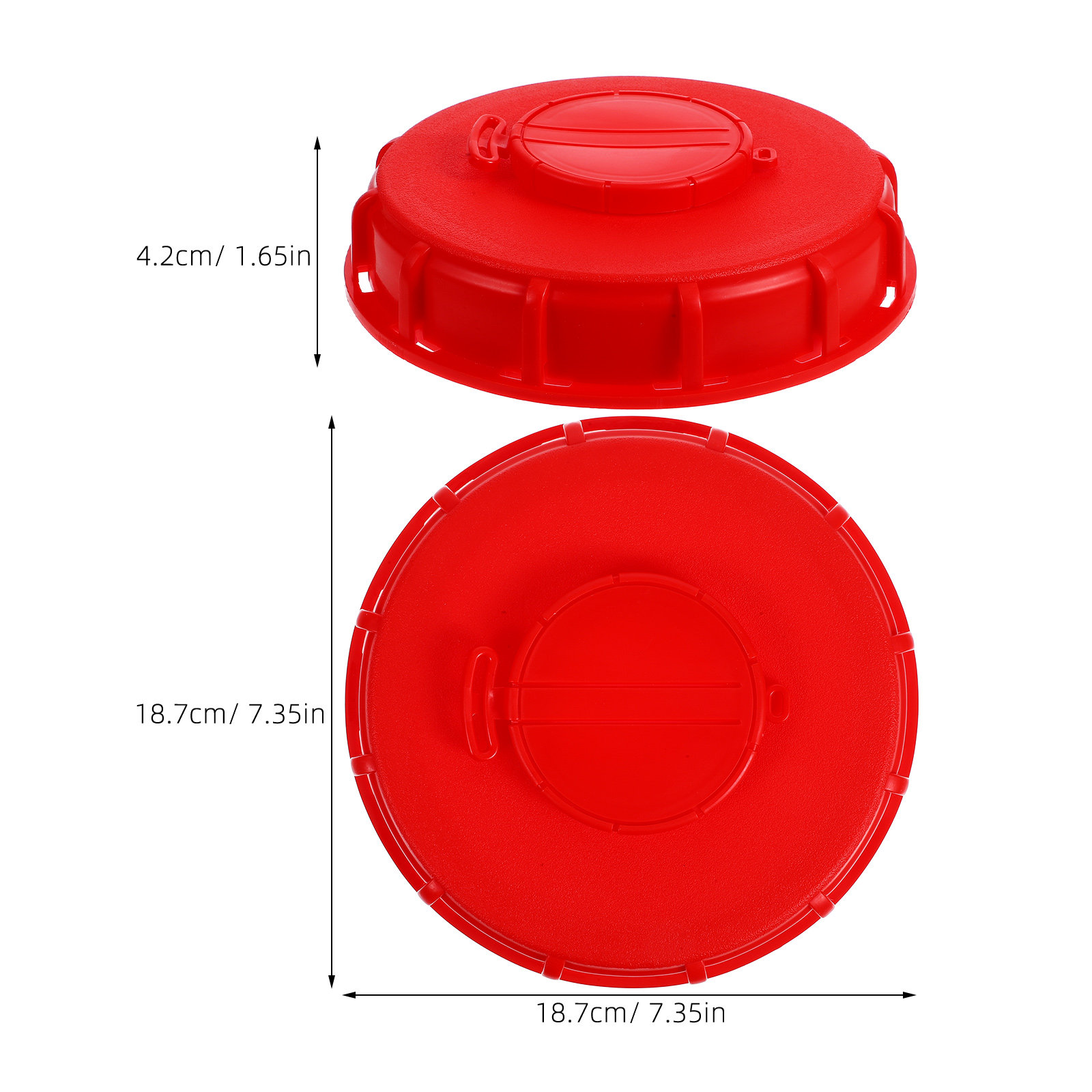 IBC 토트 뚜껑 레드 16.2cm ABS 통풍 밸브  - Food Storage With Lids 리뷰 및 가격