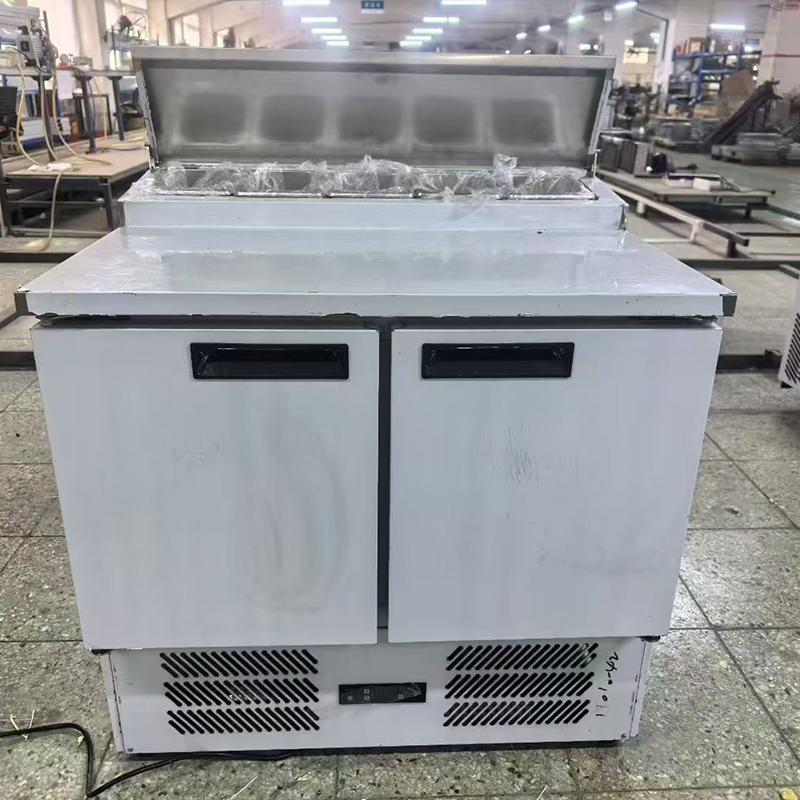 0~10℃ 저온 상업용 빌트인 2도어 피자 준비 테이블 - Food Storage Refrigerator 리뷰 및 가격
