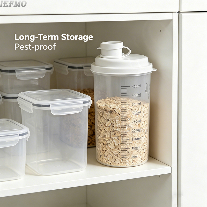 뚜껑이 있는 밀폐 식품 보관 용기, 설탕 디스펜서, 갈 - Food Storage With Lids 리뷰 및 가격