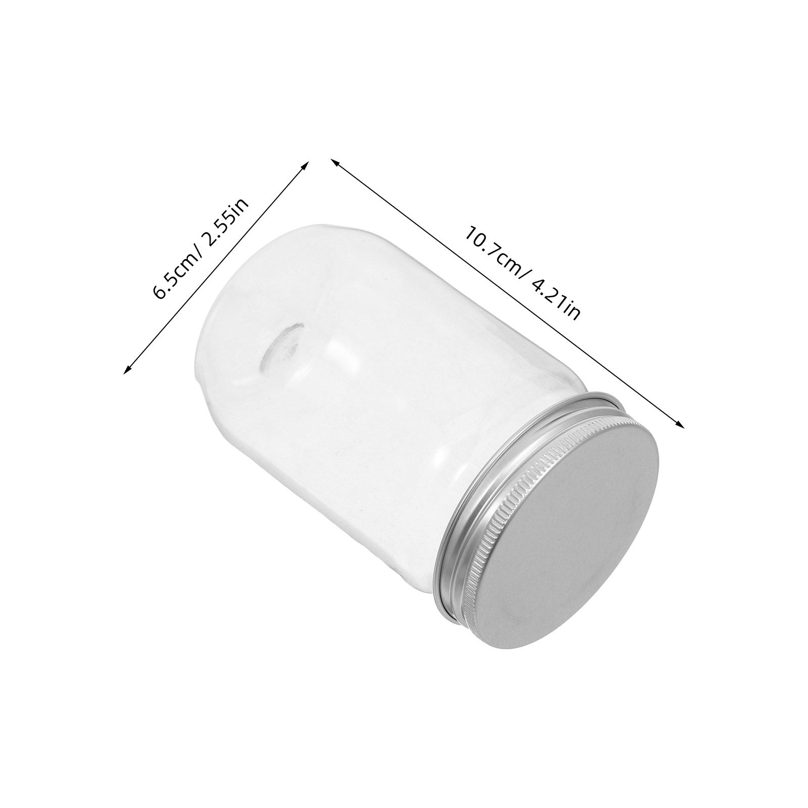 6Pcs 투명 플라스틱 메이슨 항아리(밀폐 뚜껑 포함) - Food Storage And Containers 리뷰 및 가격