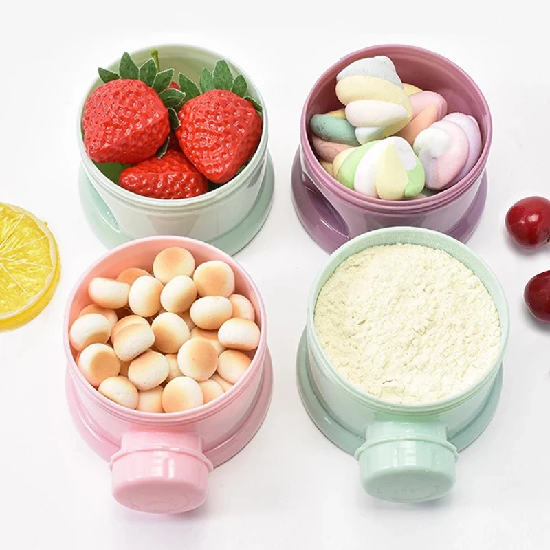 3/4 레이어 아기 휴대용 이유식 보관 상자 다중 개방 - Food Storage Dispenser 리뷰 및 가격