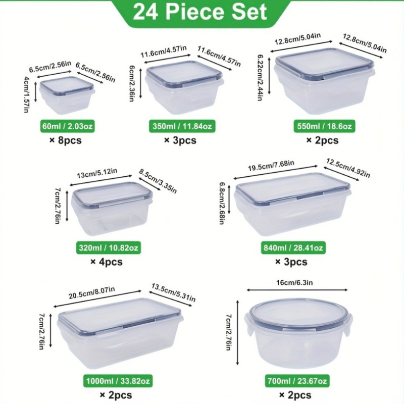 48개 BPA 프리 식품 보관 세트 – 주방, 식료품  - Food Storage For Pantry 리뷰 및 가격